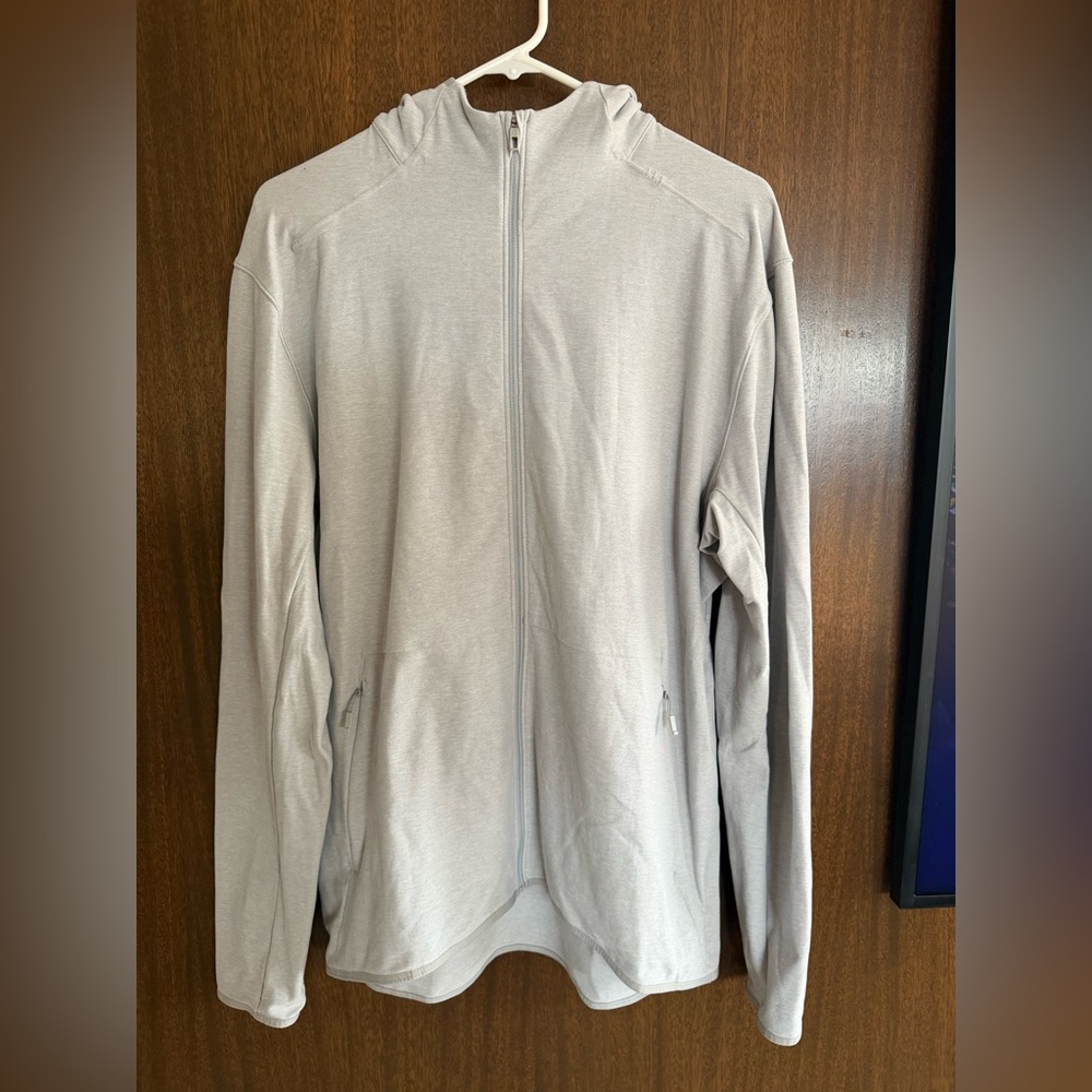 lululemon athletica Gray Lightweight Fleece Jacket